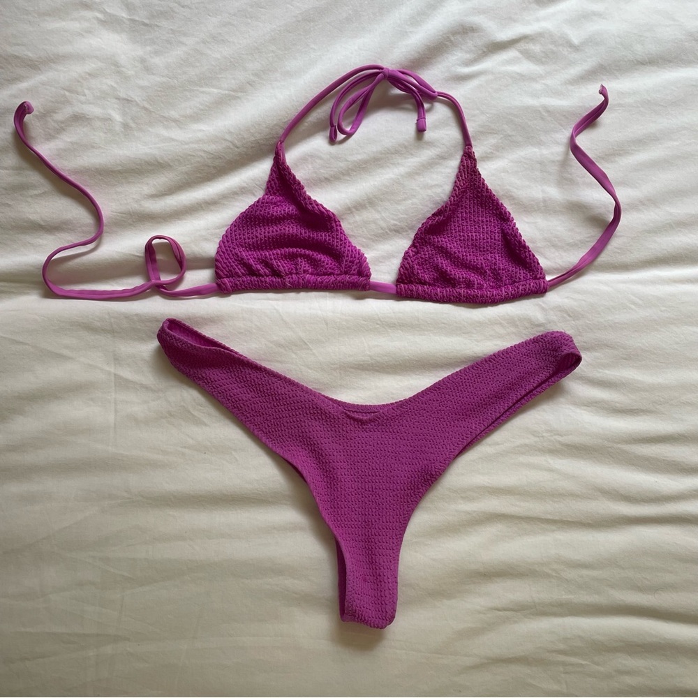 pink/purple bikini